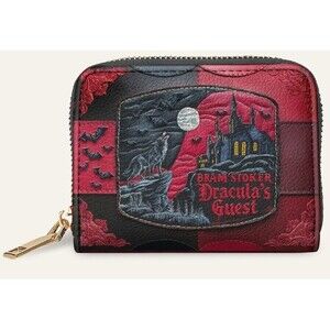 Dracula's Guest Mini Wallet Horror Goth Halloween New NWT Vampire Bram Stoker
